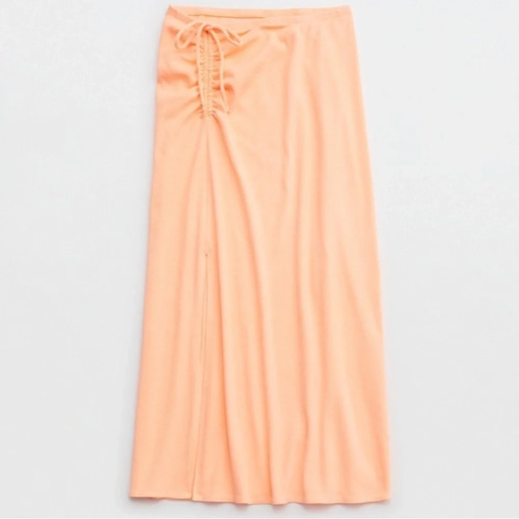 AERIE  BEACHWALK MIDI SKIRT Iced Apricot Ladies
Size XL - Picture 6 of 6